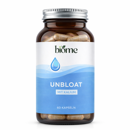 BIOME: UNBLOAT mit Kalium (60 Kapseln)